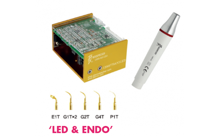 BUILD IN PIEZO SCALER KIT N3 'LED' & ENDO